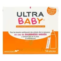 Ultra-baby Poudre Antidiarrhéique 14 Sticks/2g à GRENOBLE