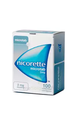 Nicorette Microtab 2 Mg, Comprimé Sublingual 100 à GRENOBLE