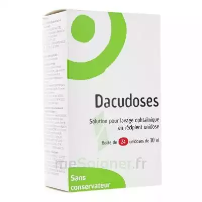Dacudoses Solution Pour Lavement Ophtalmologique 24unid/10ml à GRENOBLE
